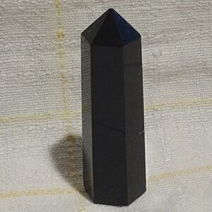 Black Agate Tower Point